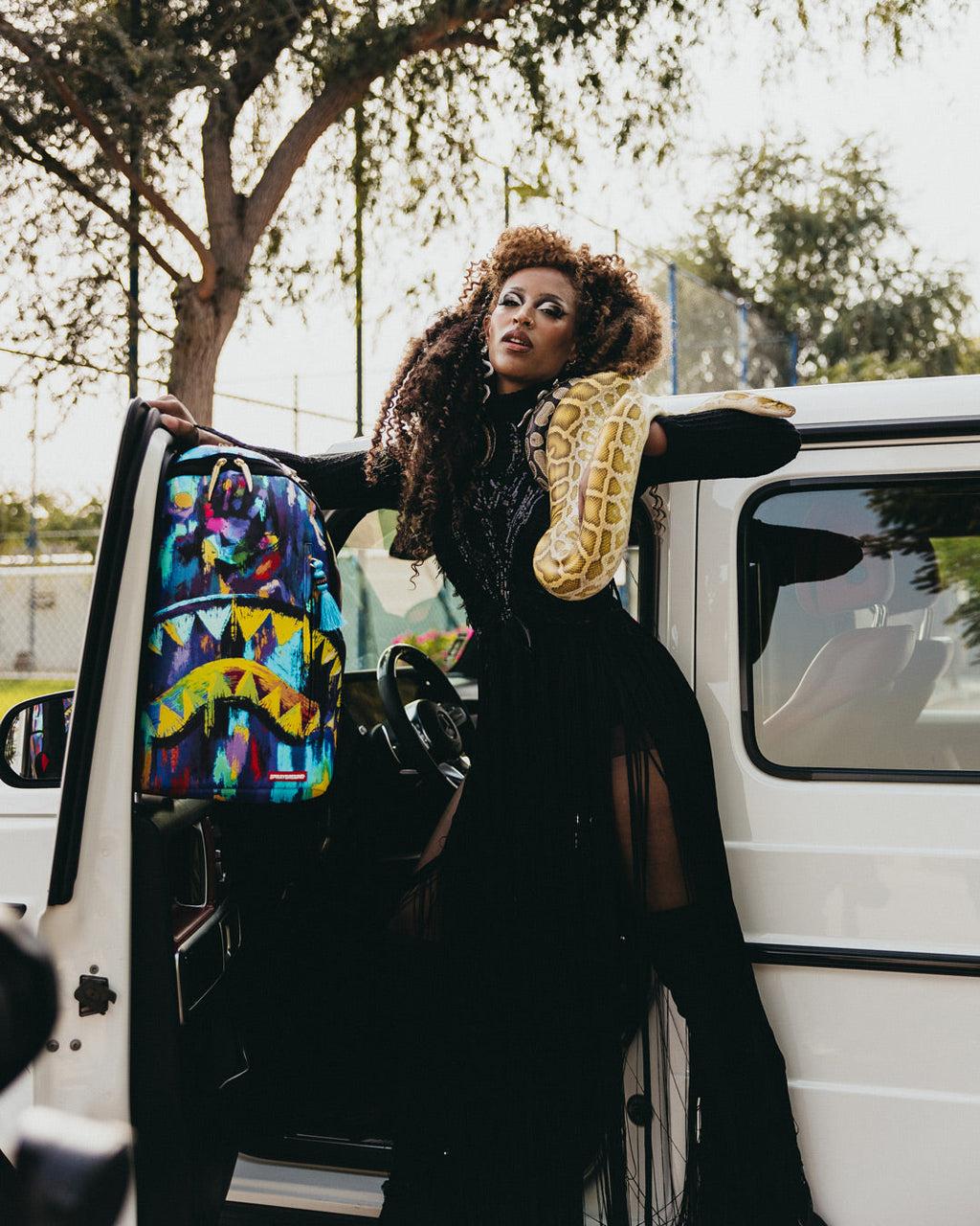 A.I.8 African Intelligence Planet Utopia Backpack (Dlxv) - Image 4