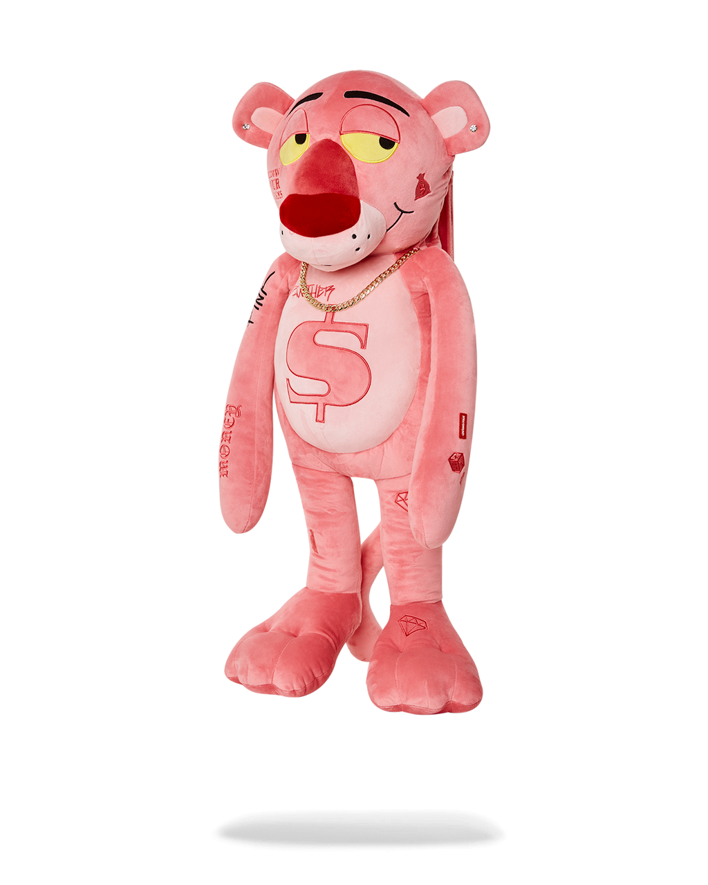 Pink Panther Up to No Good Teddy Bear Backpack - Image 5
