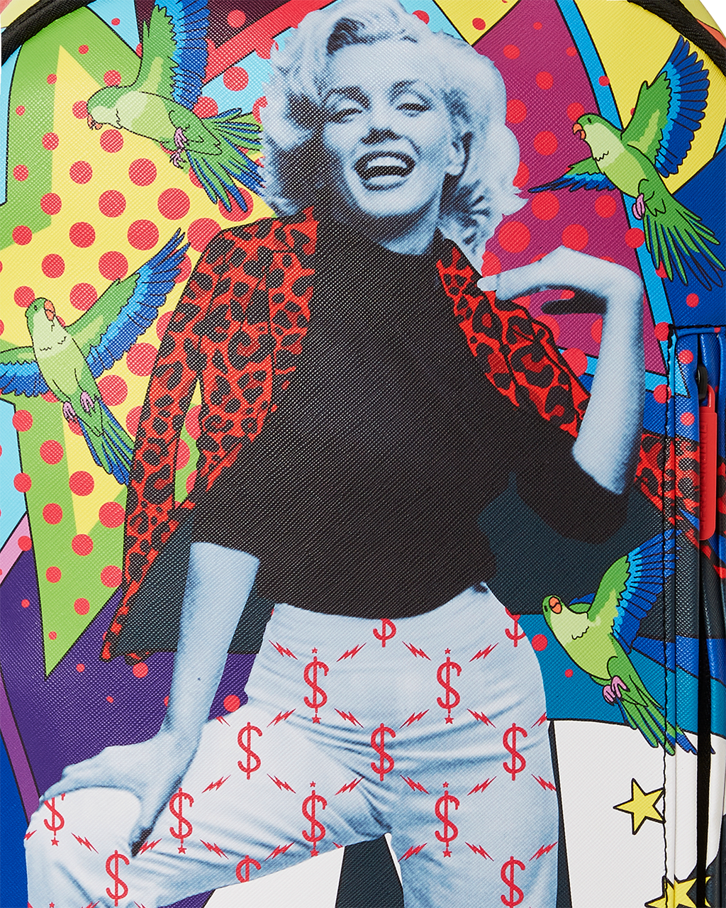 Marilyn Monroe Pop Art Backpack (Dlxv) - Image 12