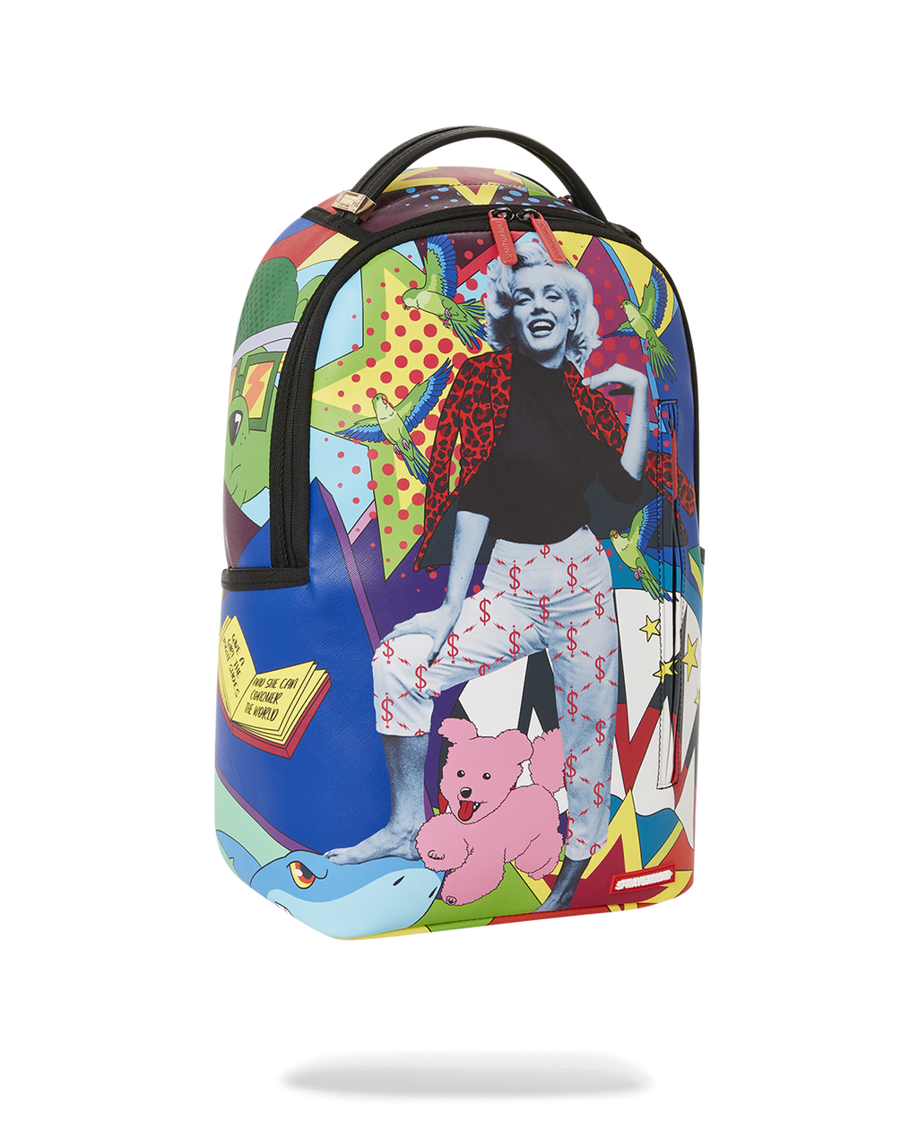 Marilyn Monroe Pop Art Backpack (Dlxv) - Image 3