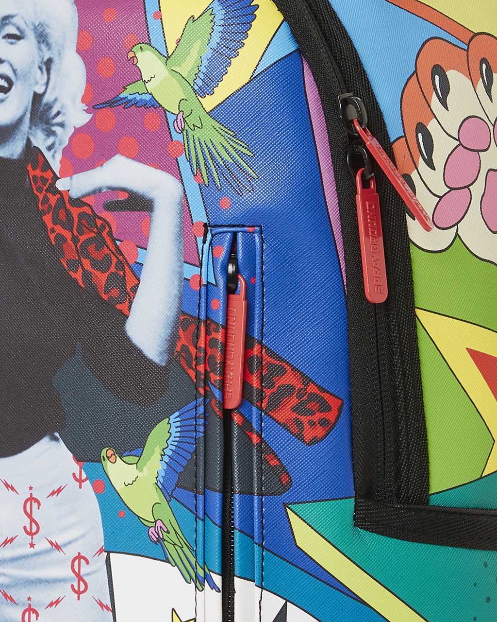 Marilyn Monroe Pop Art Backpack (Dlxv) - Image 9