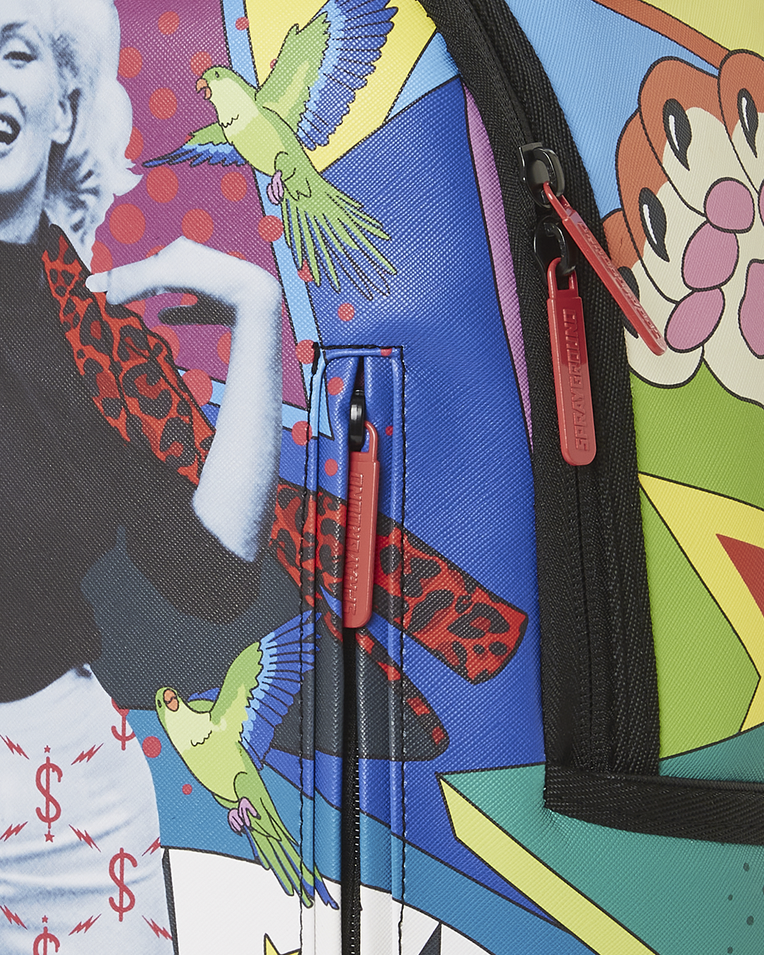 Marilyn Monroe Pop Art Backpack (Dlxv) - Image 9