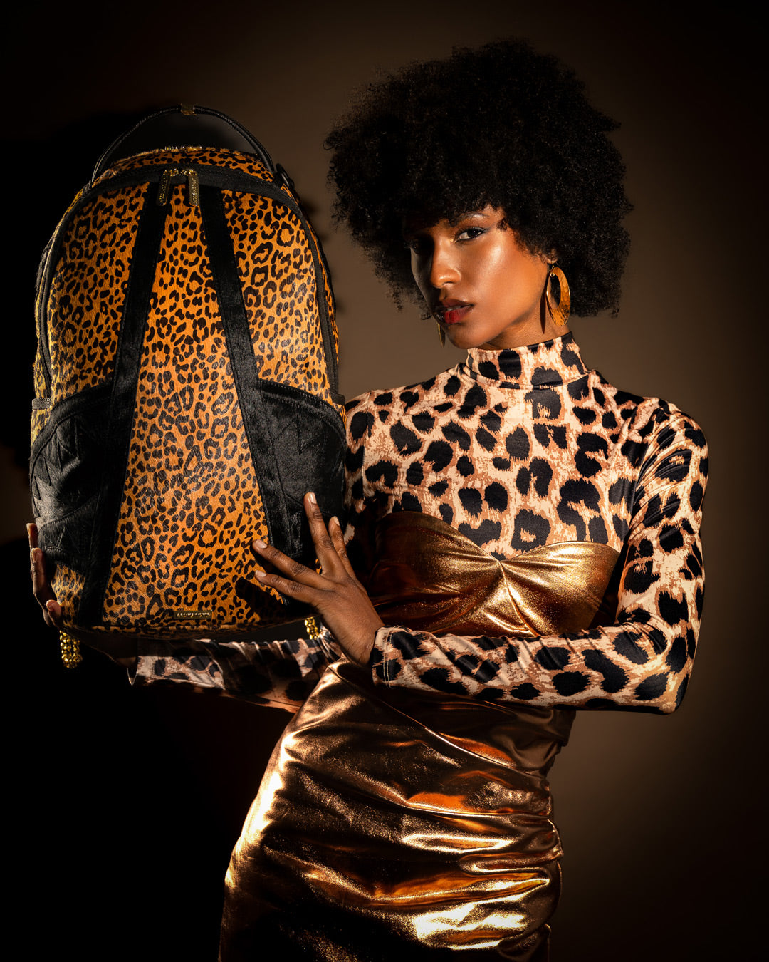 African Intelligence 9 Courage Lives on Backpack - Sandflower Collab - Image 2