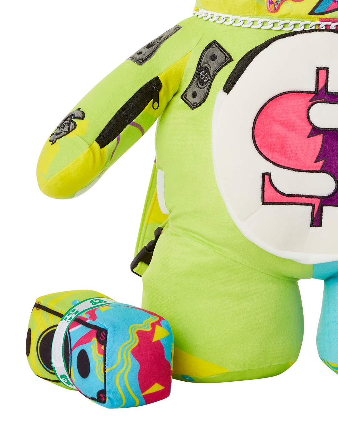Super Weird Moneybear Teddybear Backpack - Image 11
