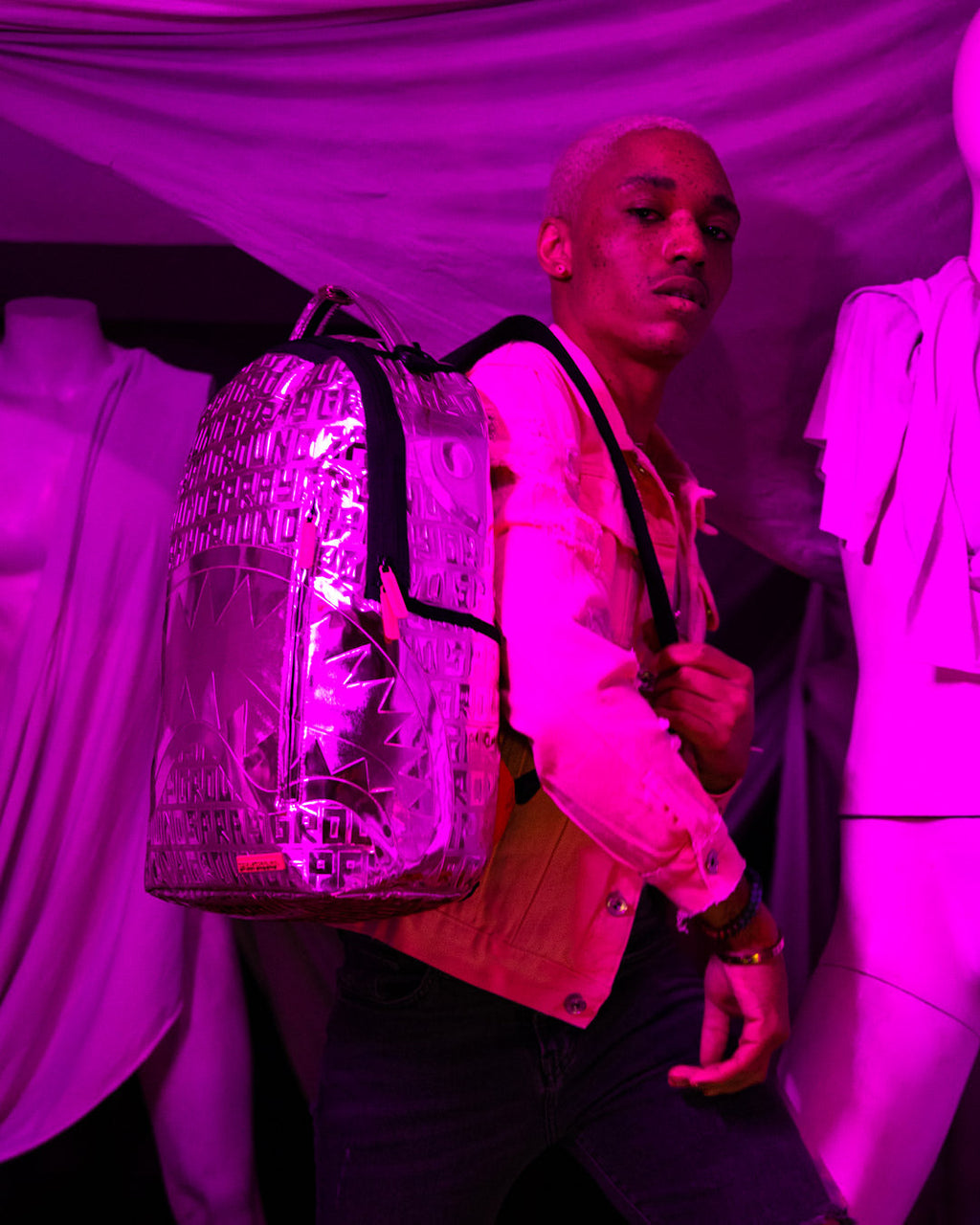 Infiniti Pink Diamond Backpack (Dlxv) - Image 4