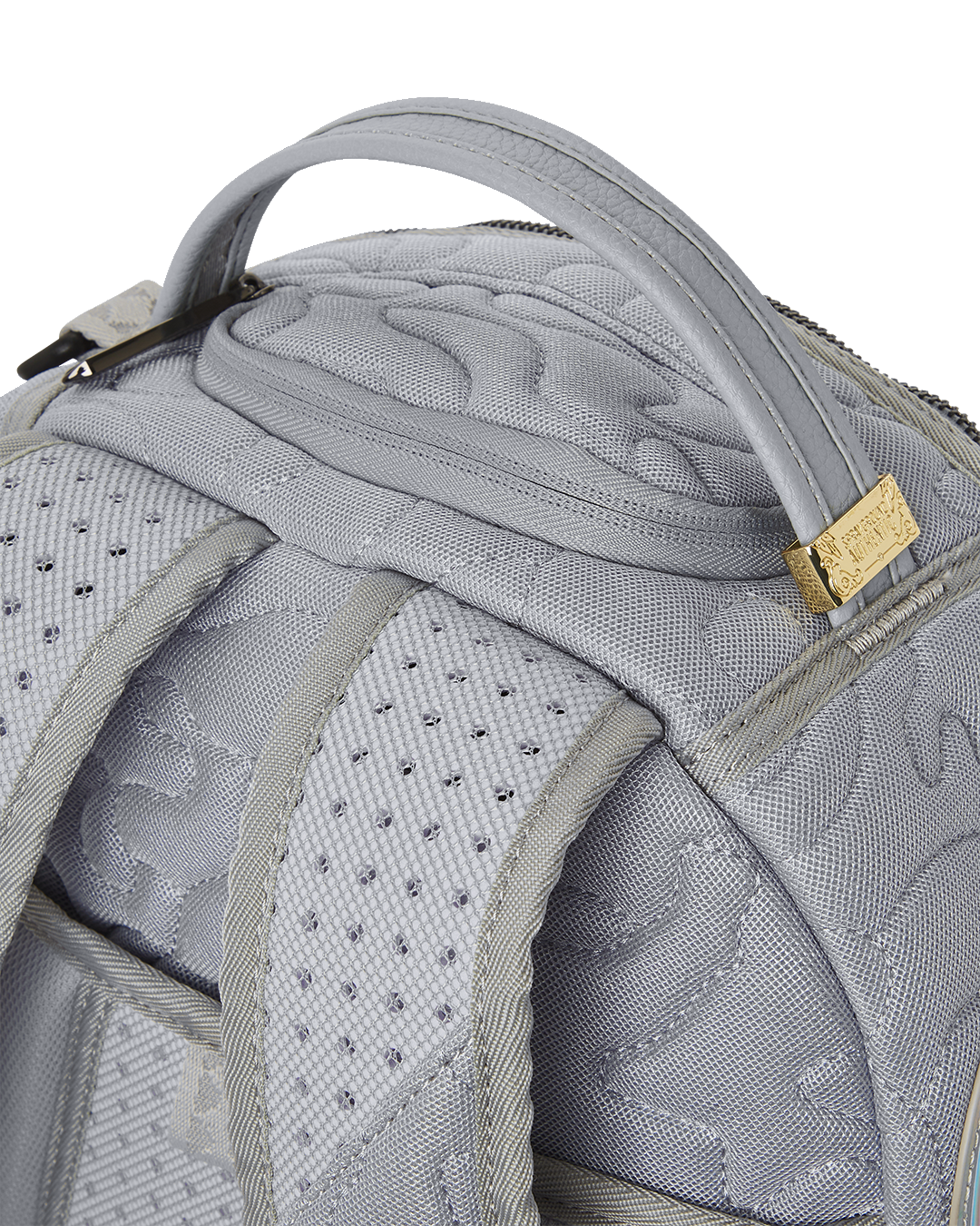Mirashaku Iridescent Quilt Backpack - Image 13