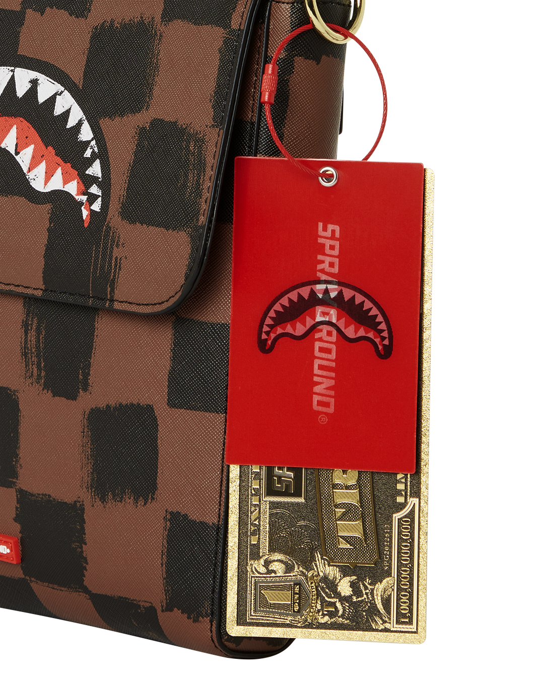Sharks in Paris Vanquish Large Sling Crossbody - Image 9