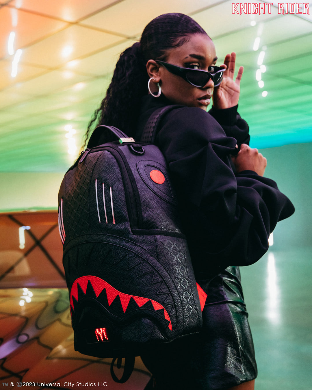 Knight Rider K.i.t.t. LED Turbo Boost Backpack - Image 3
