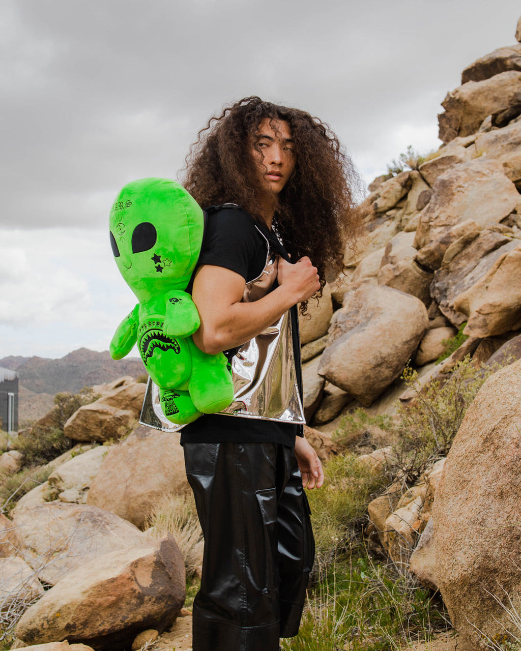 Alien Plush Backpack - Image 2
