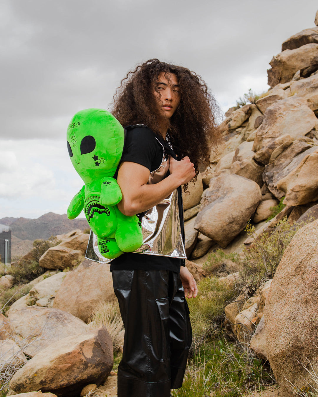 Alien Plush Backpack - Image 2