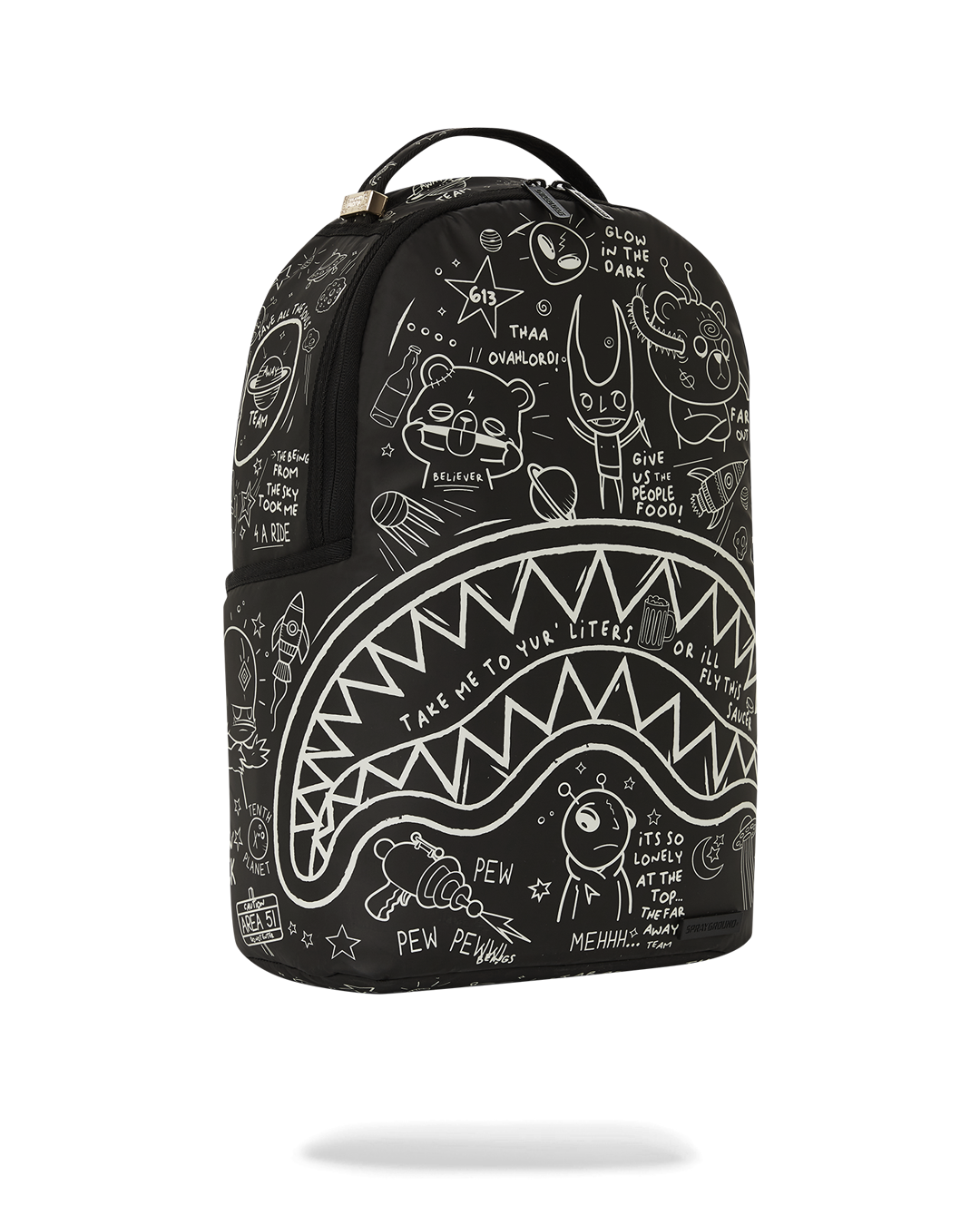 Glow the Space Backpack (Glow in the Dark Effect) - Image 7