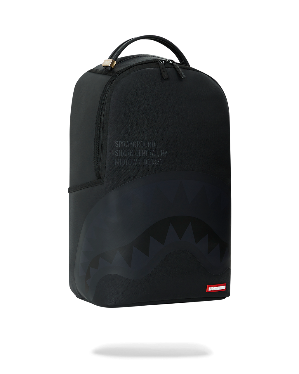 Shark Central (Blk on Blk) Backpack (Dlxv) - Image 3