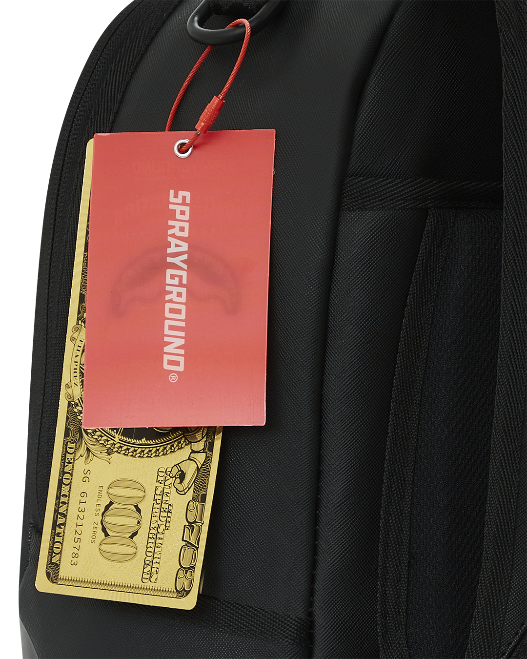 Shark Central (Blk on Blk) Backpack (Dlxv) - Image 12