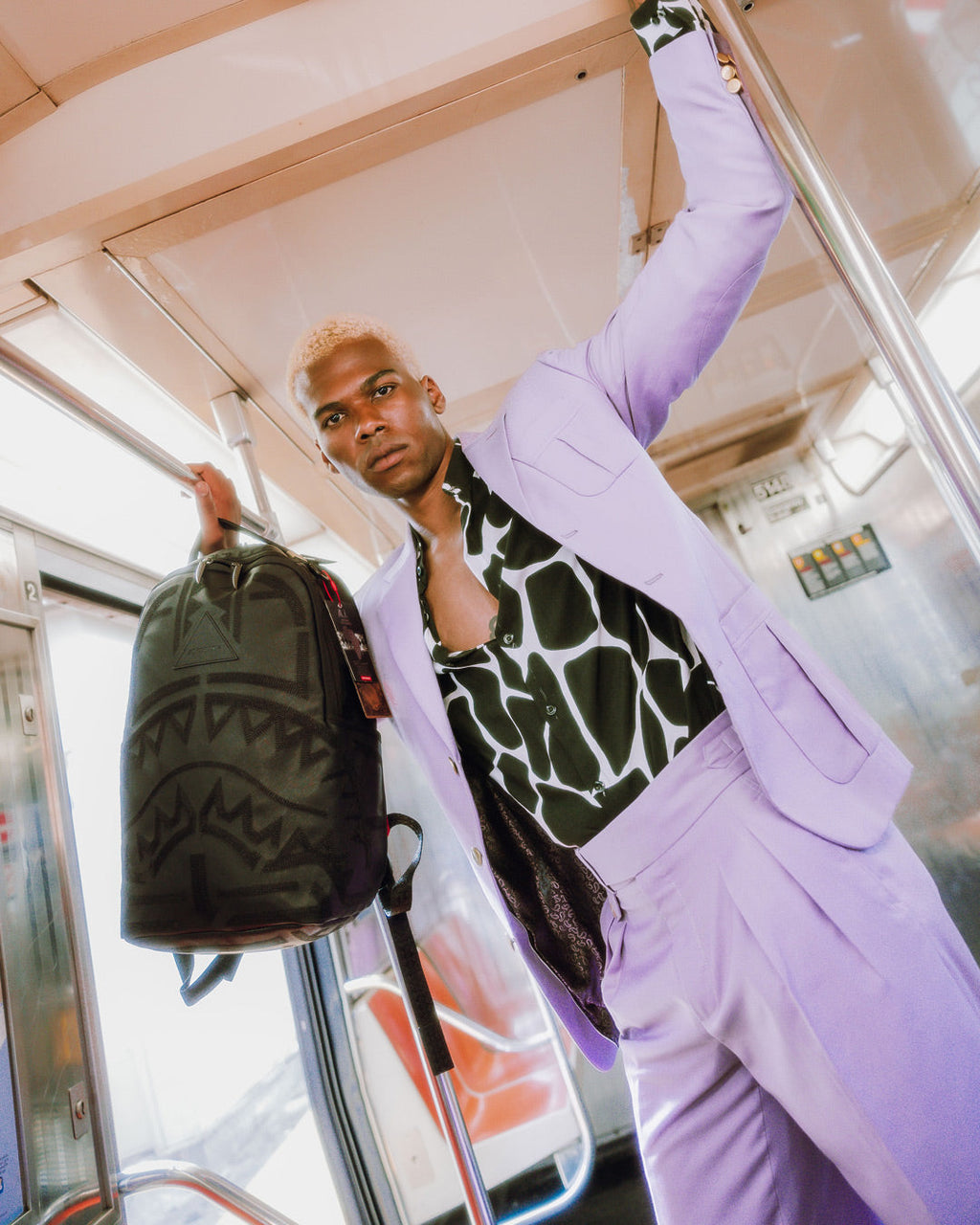 African Intelligence 9 Apex Genius Backpack - Sandflower Collab - Image 16