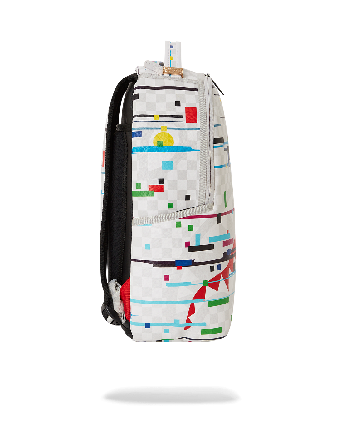 Sharks in Paris Glitch Rider Backpack (Dlxv) - Image 5