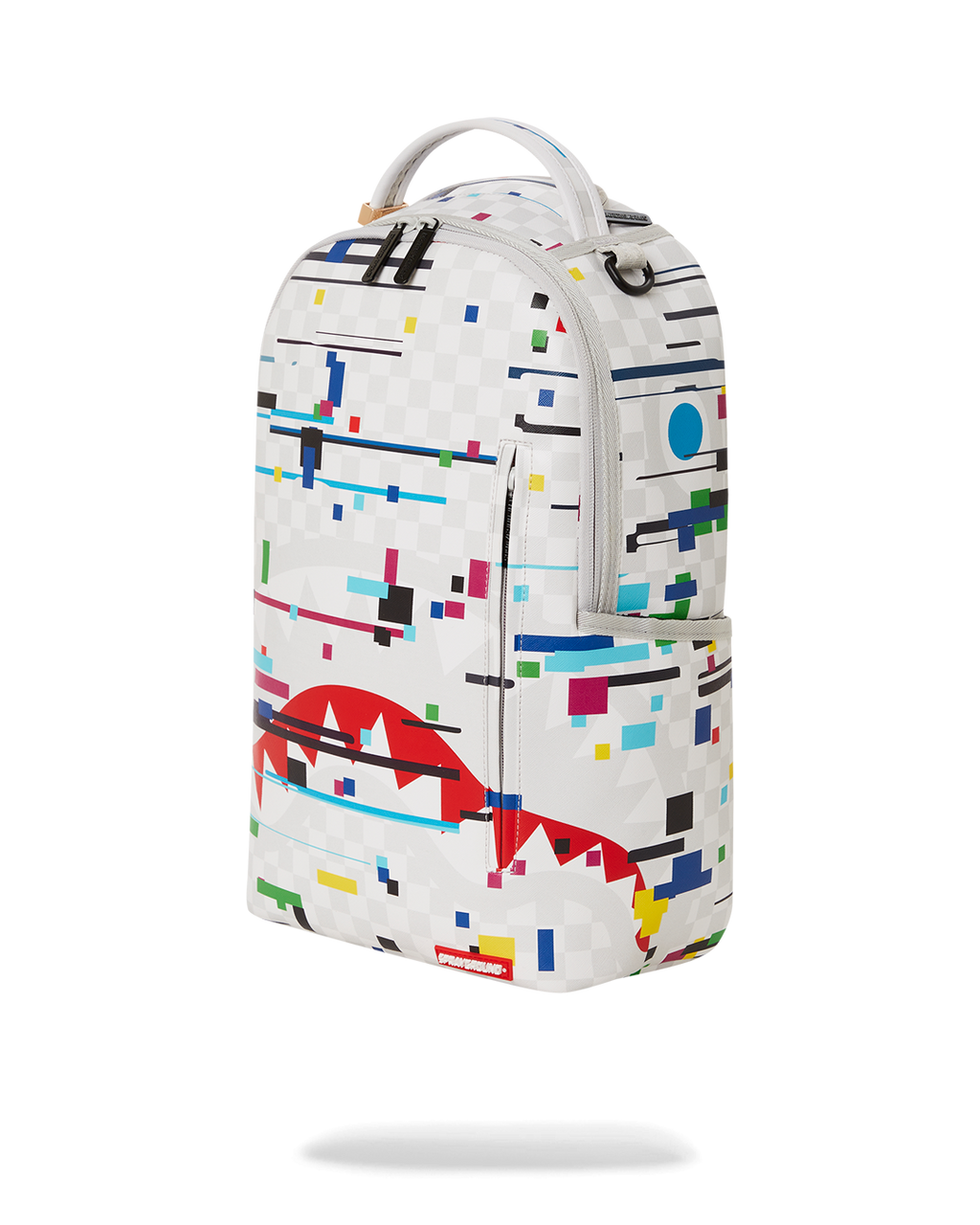 Sharks in Paris Glitch Rider Backpack (Dlxv) - Image 7
