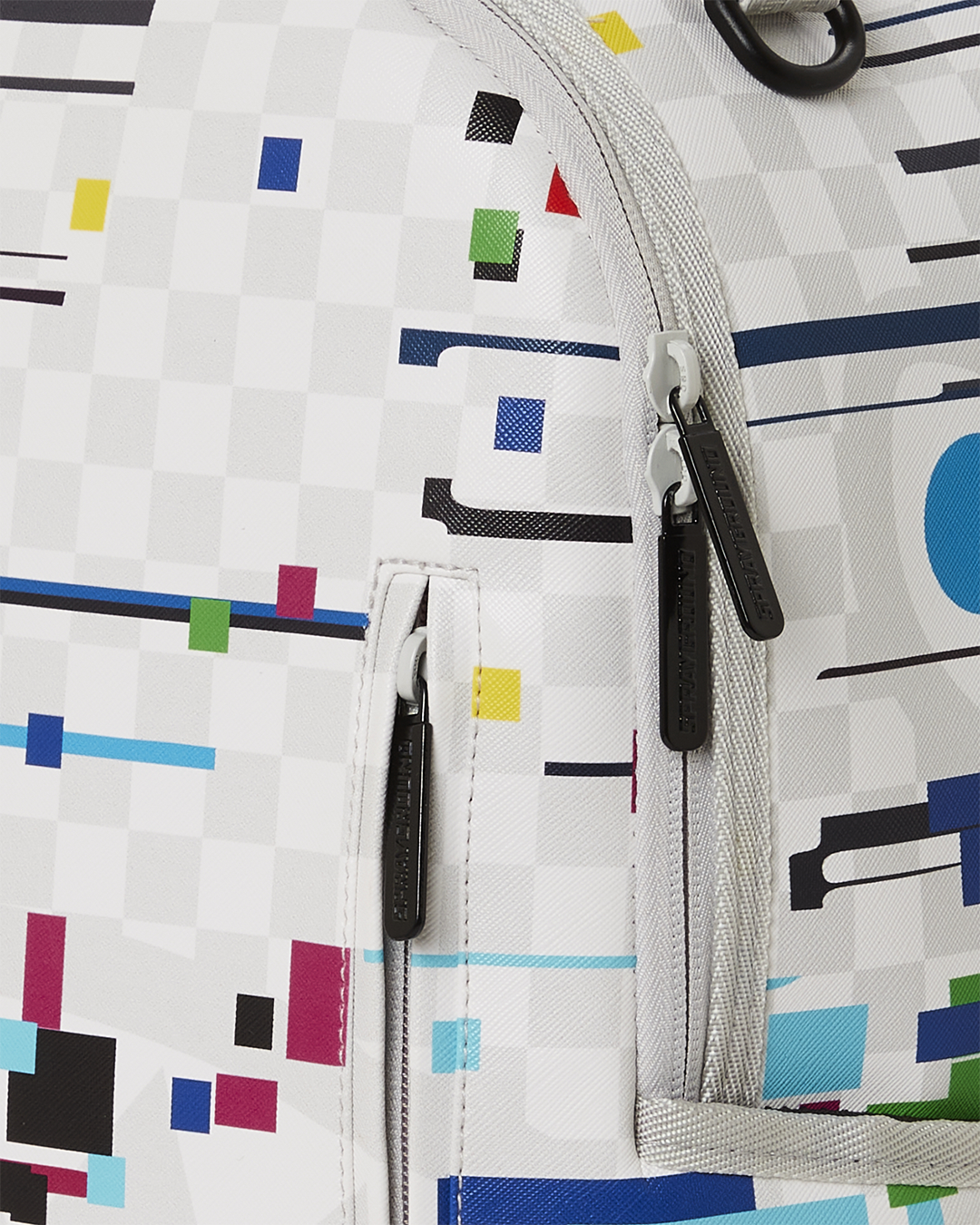 Sharks in Paris Glitch Rider Backpack (Dlxv) - Image 11