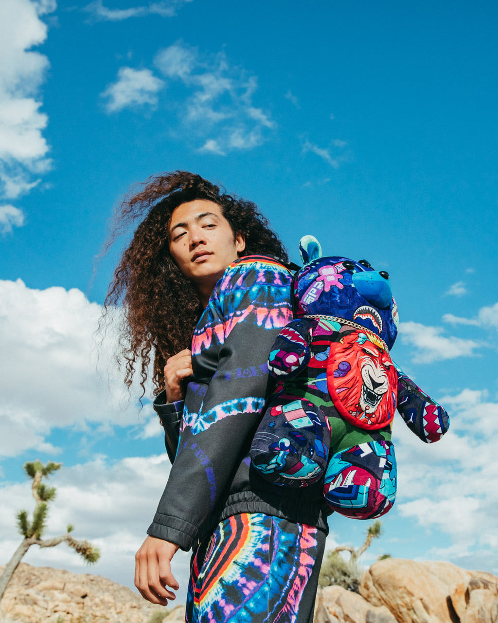 Astro Twilight Moneybear Teddybear Backpack - Image 2