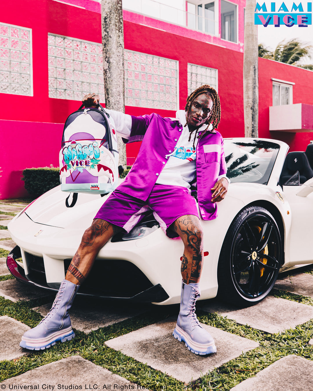 Miami Vice South Beach Backpack (Dlxv) - Image 2