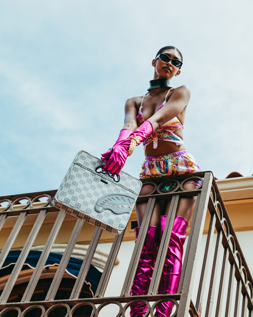 A.I.8 African Intelligence Booked & Busy City Savvy Handbag - Image 6