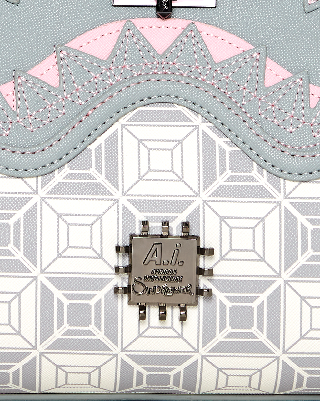 A.I.8 African Intelligence Booked & Busy Shark Handbag - Image 12