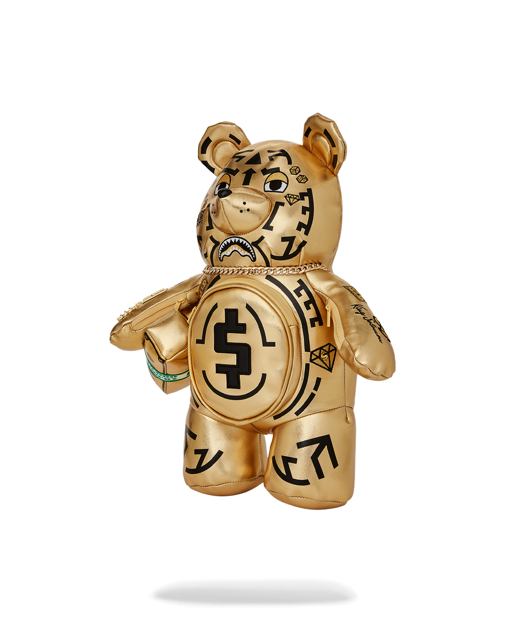 A.I.8 African Intelligence Path to the Future II Medium Moneybear Teddybear Backpack - Image 5