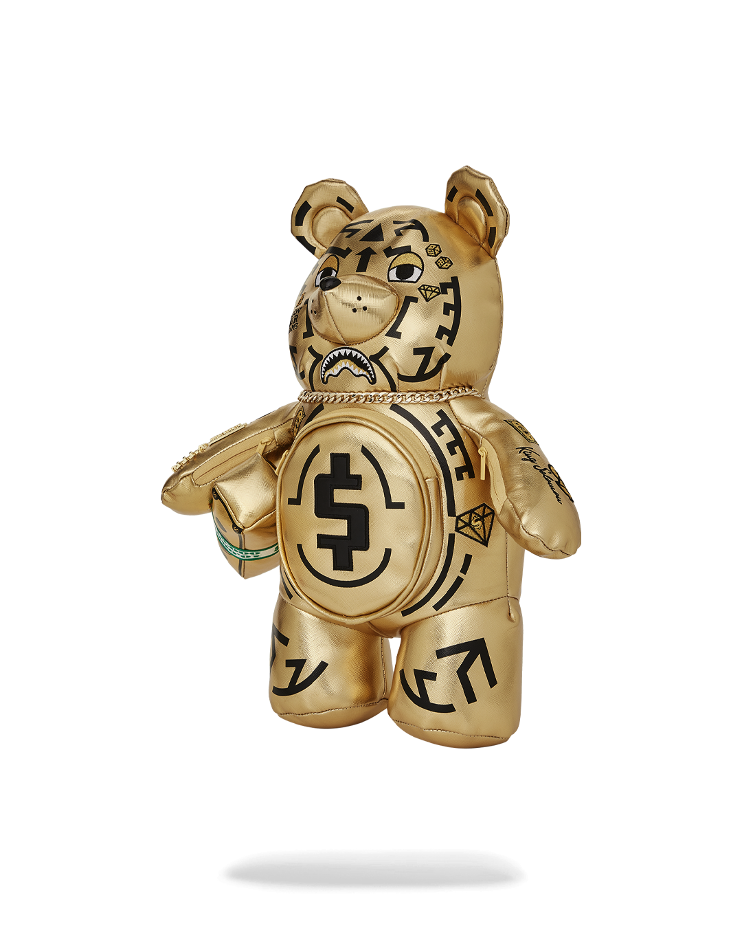 A.I.8 African Intelligence Path to the Future II Medium Moneybear Teddybear Backpack - Image 5