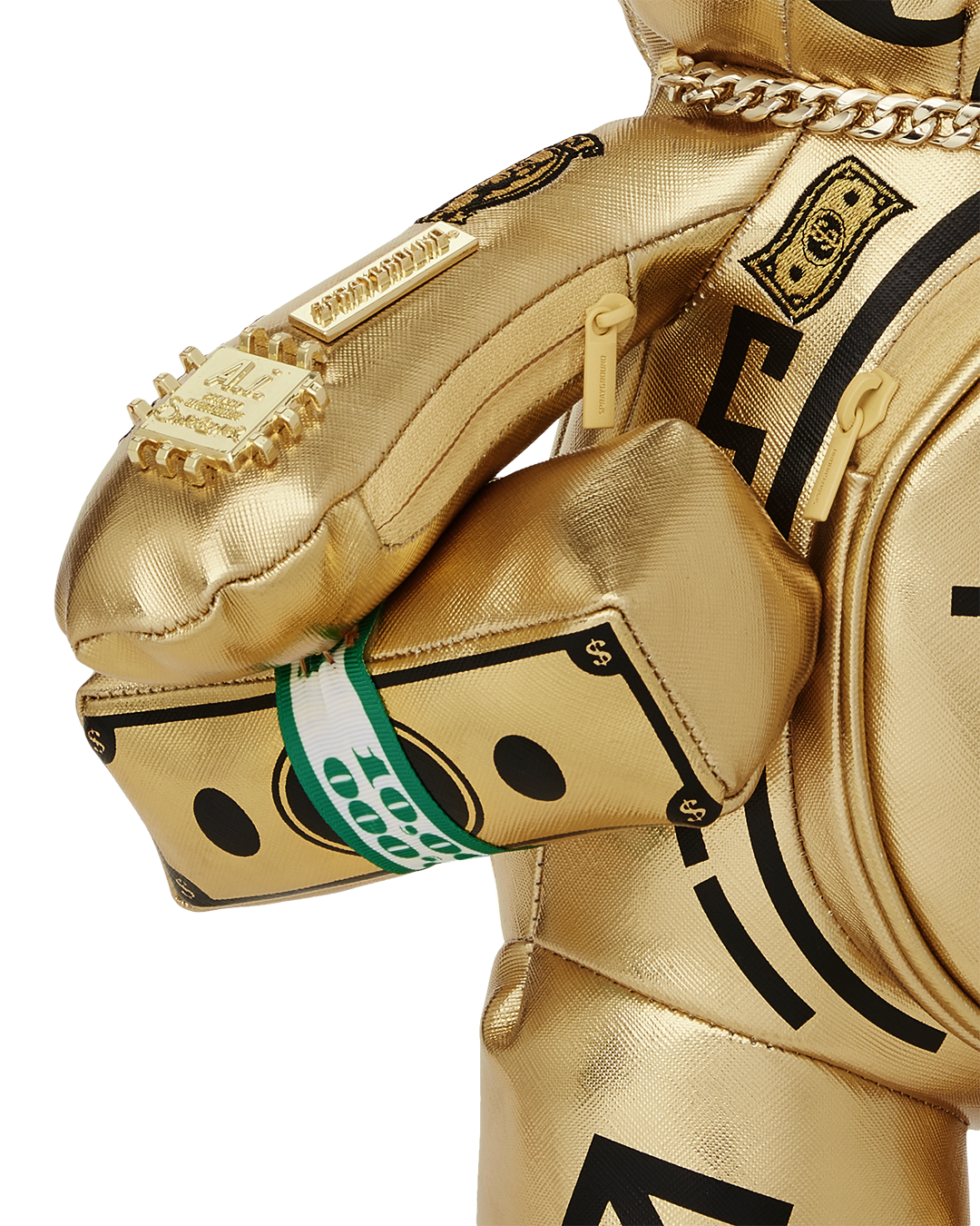 A.I.8 African Intelligence Path to the Future II Medium Moneybear Teddybear Backpack - Image 12
