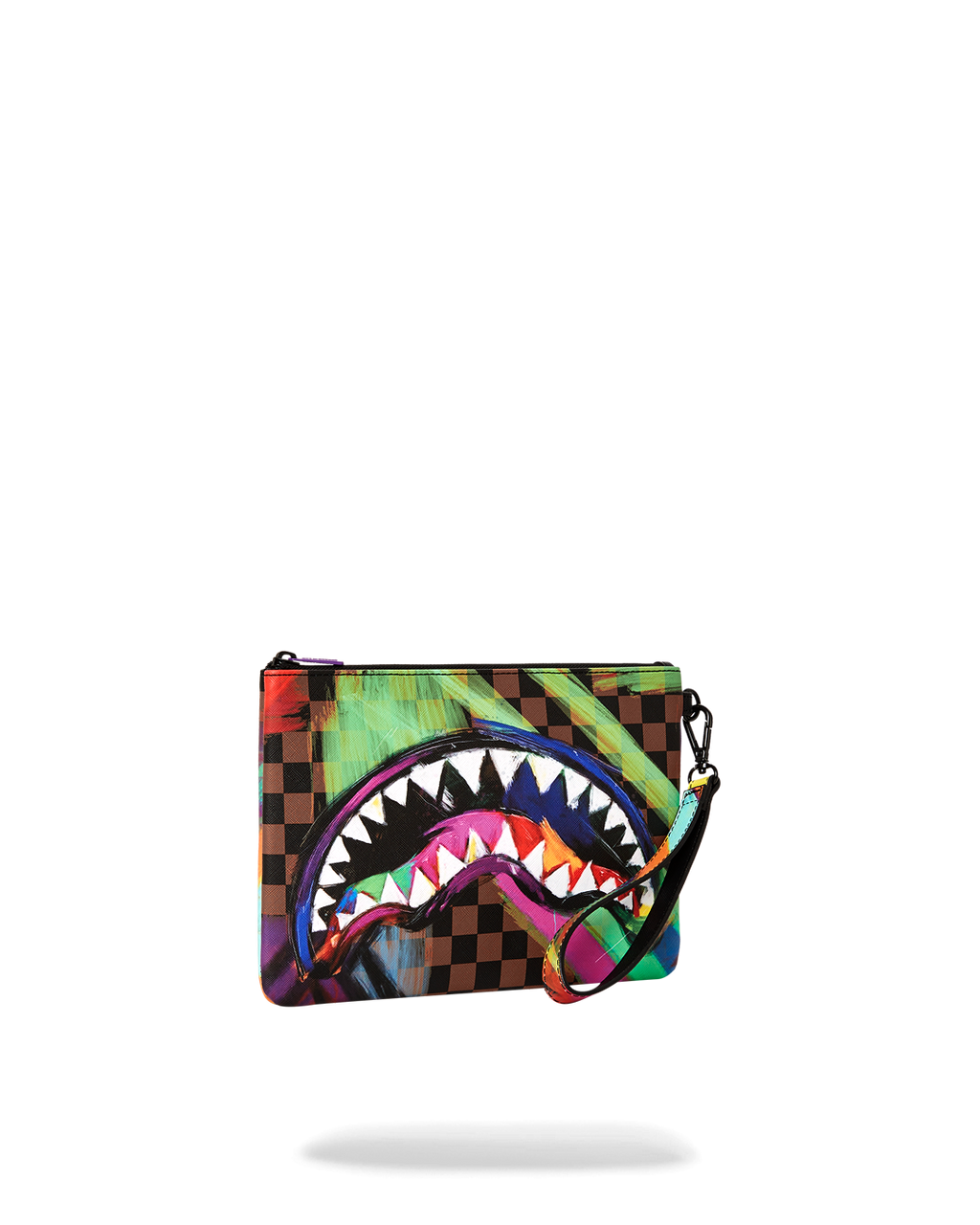 Sharks in Paris City Streaks Crossover Clutch - Image 3