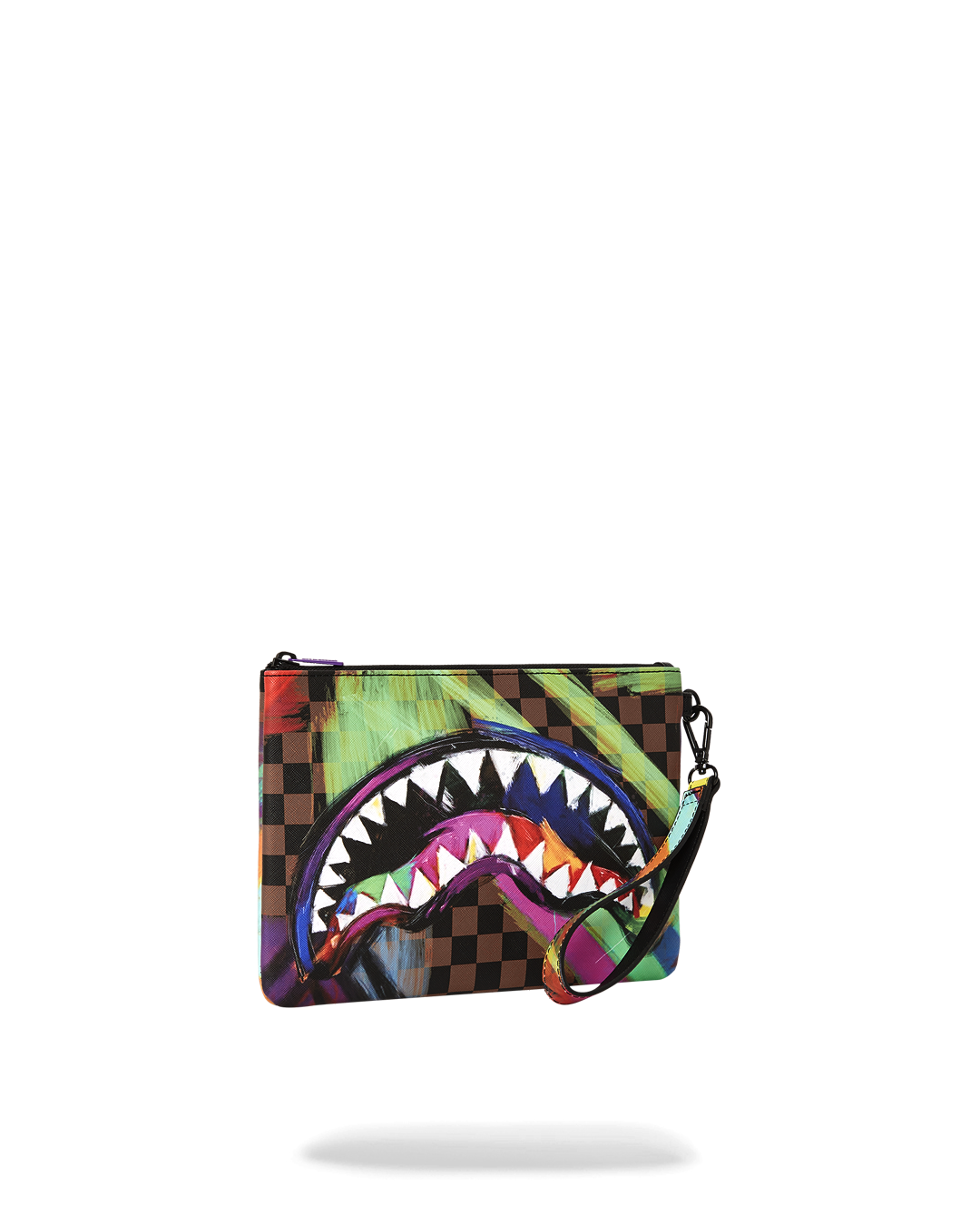 Sharks in Paris City Streaks Crossover Clutch - Image 3