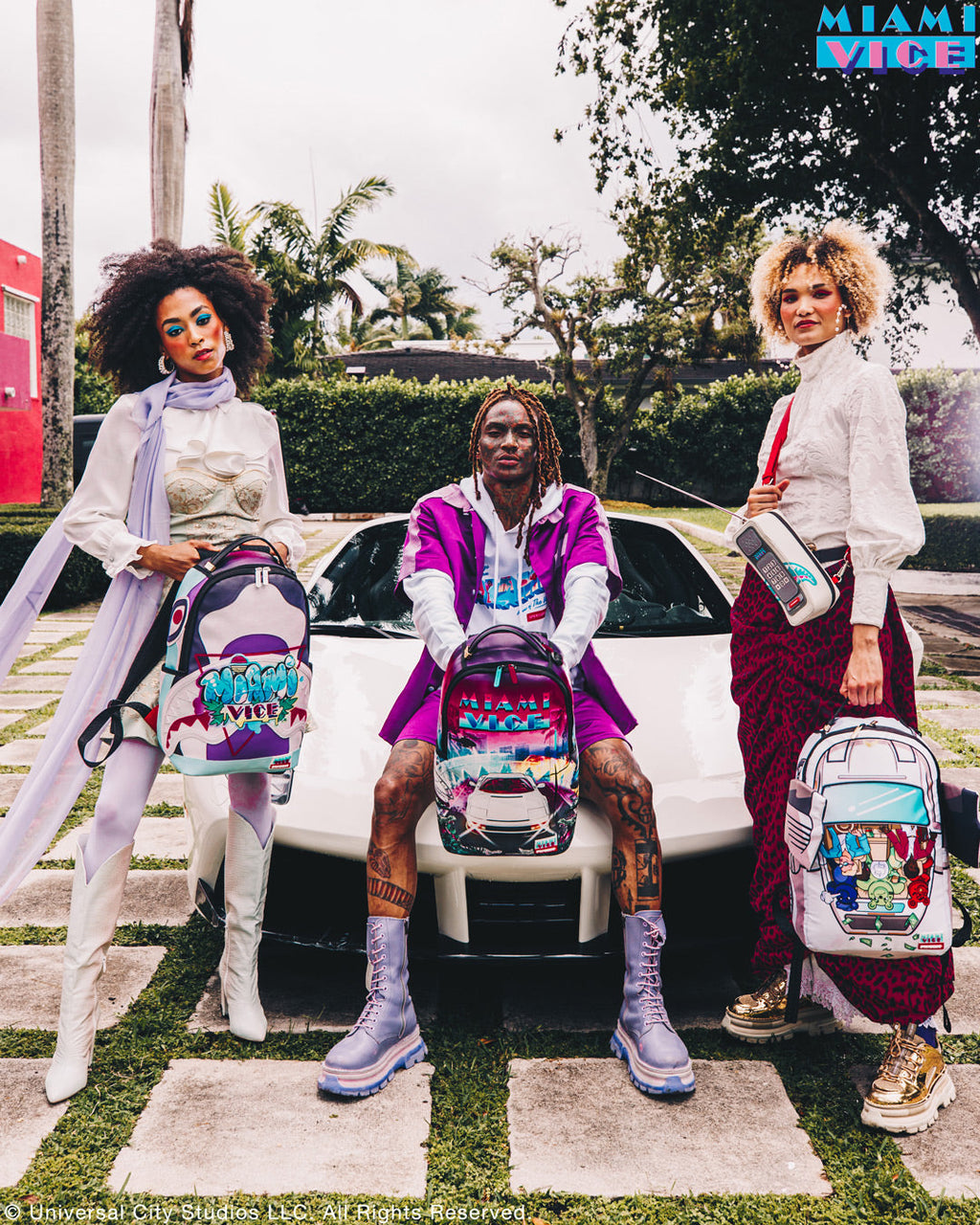 Miami Vice Cellphone Backpack - Image 12