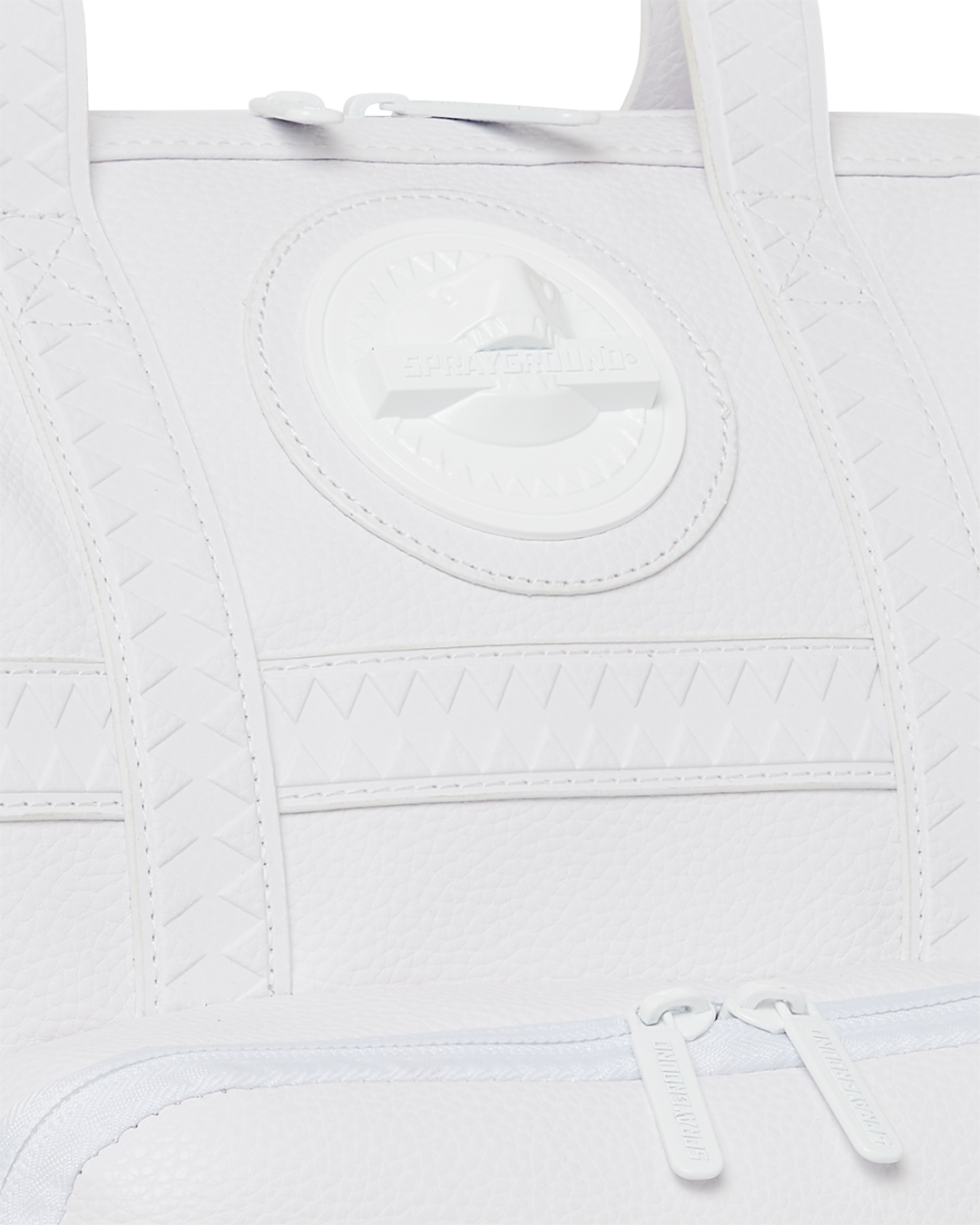 Heavy Metal Shark White Out Biz Top Opener Backpack - Image 11