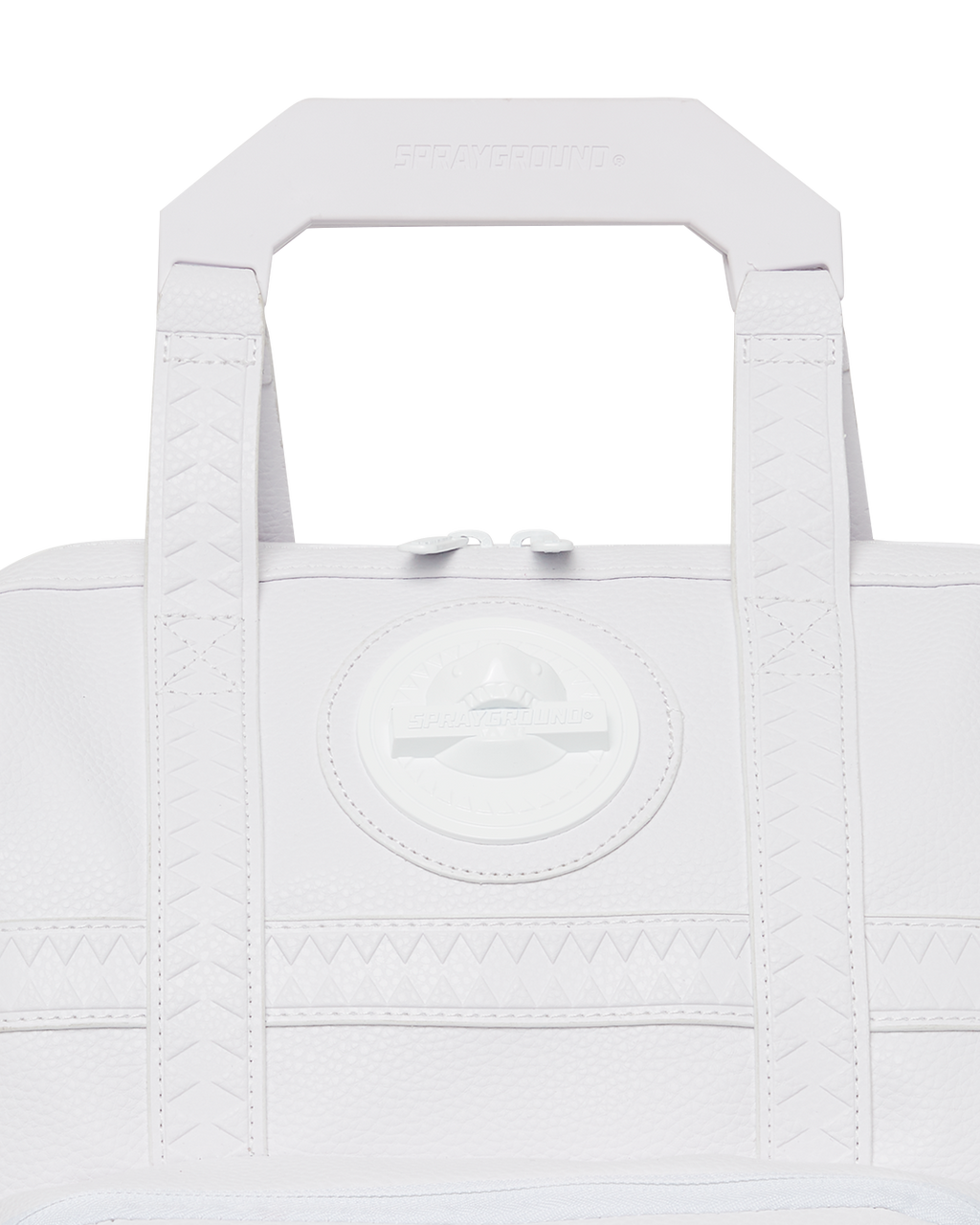 Heavy Metal Shark White Out Biz Top Opener Backpack - Image 13