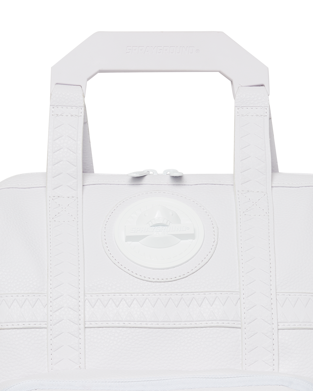 Heavy Metal Shark White Out Biz Top Opener Backpack - Image 13