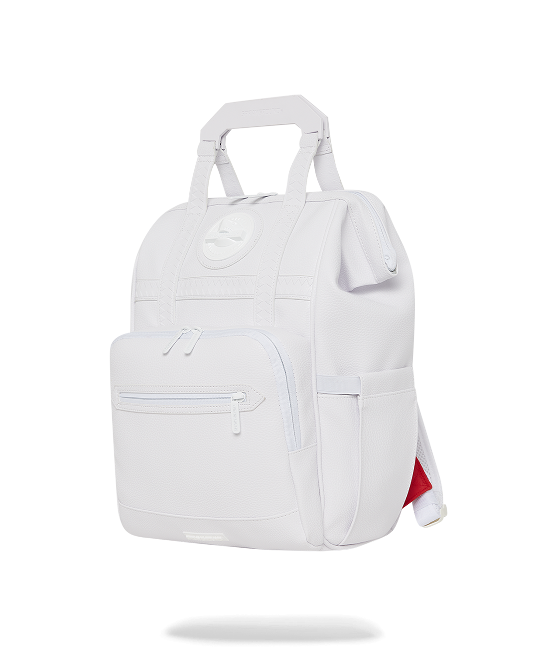 Heavy Metal Shark White Out Biz Top Opener Backpack - Image 7