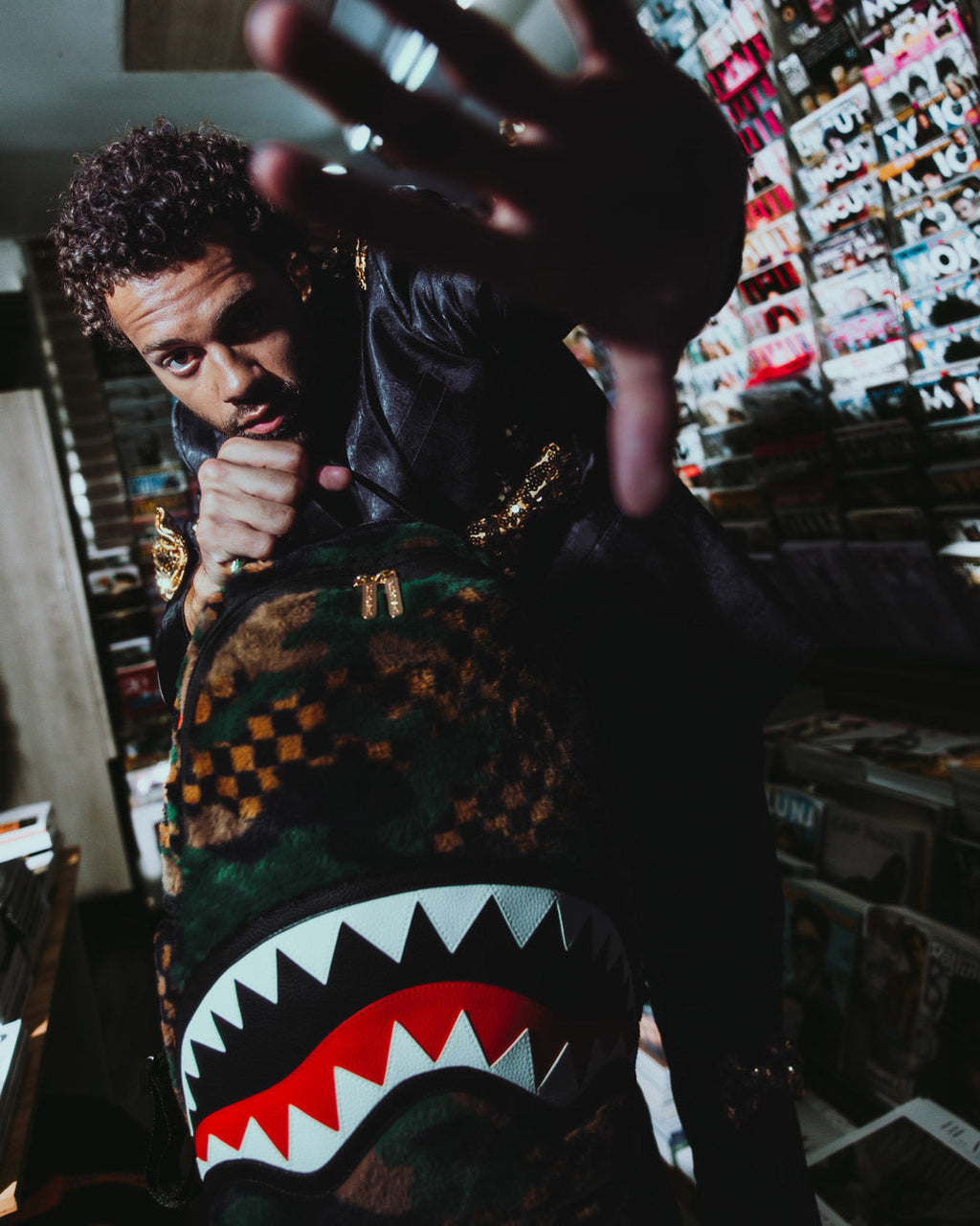 Big Sky Fur Shark Backpack - Image 12