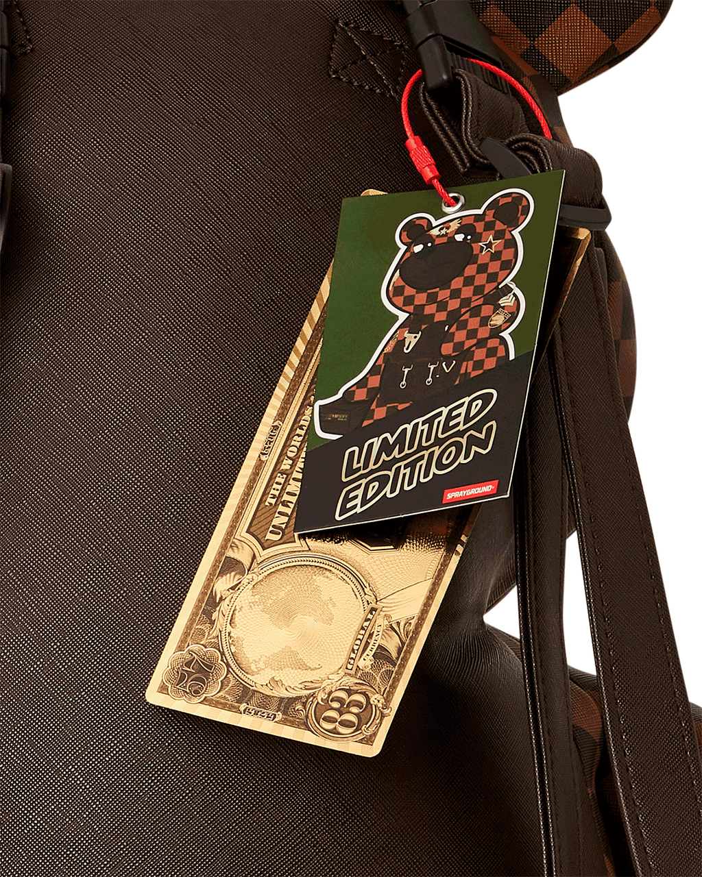 Checkmate Royale Moneybear Teddybear Backpack - Image 12
