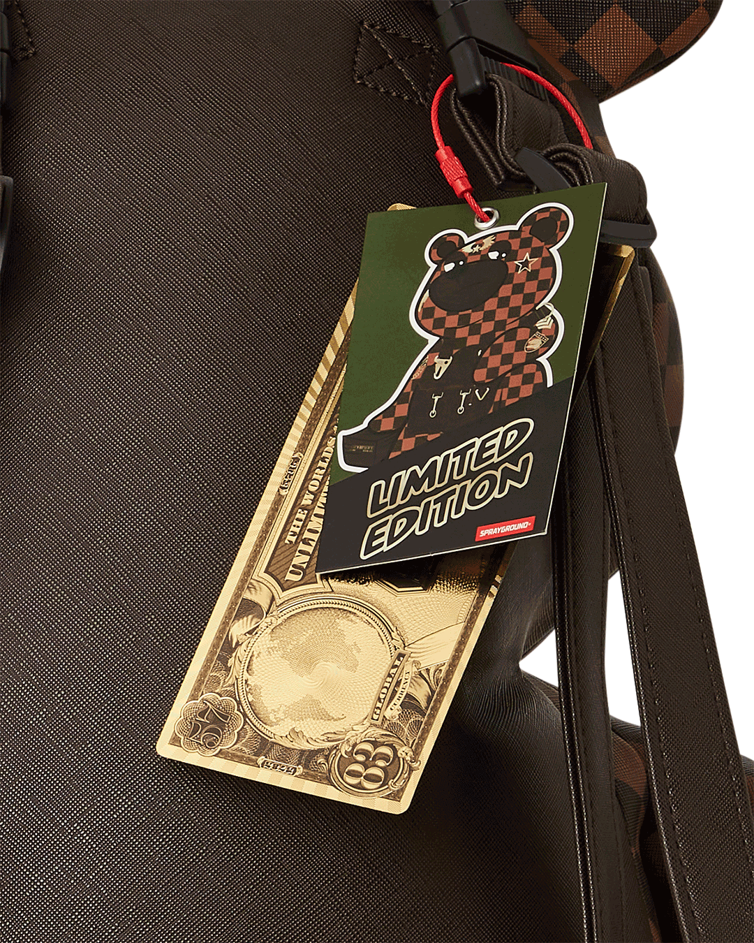 Checkmate Royale Moneybear Teddybear Backpack - Image 12