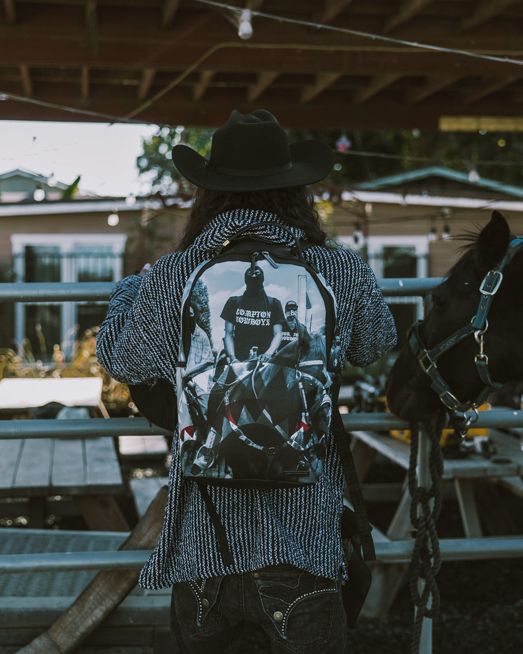 Compton Cowboys Ride Alone Backpack - Image 4