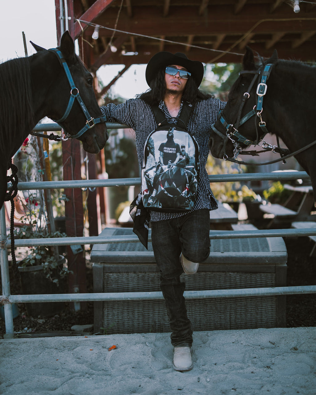 Compton Cowboys Ride Alone Backpack - Image 6