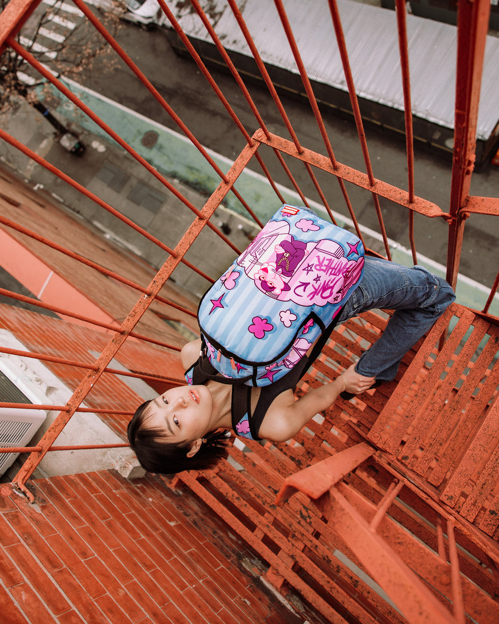 Pink Panther City Streets Dlxsr Backpack - Image 6