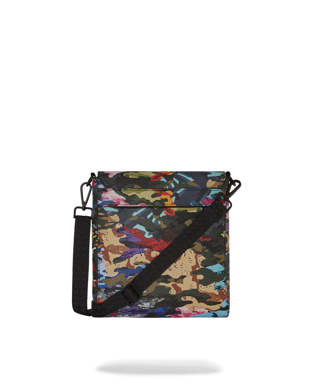 Sliced and Diced Camo Messenger Sling Bag - Image 5