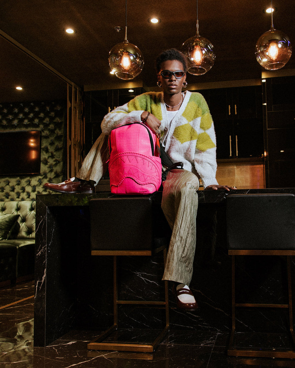 Pink Python Dlxsv Backpack - Image 2