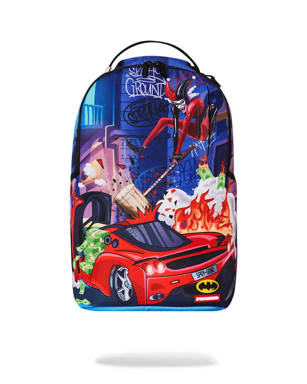 HARLEY QUINN SMASH SMASH DLXSR BACKPACK