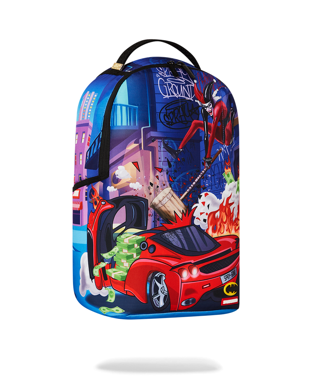 Harley Quinn Smash Smash Dlxsr Backpack - Image 3