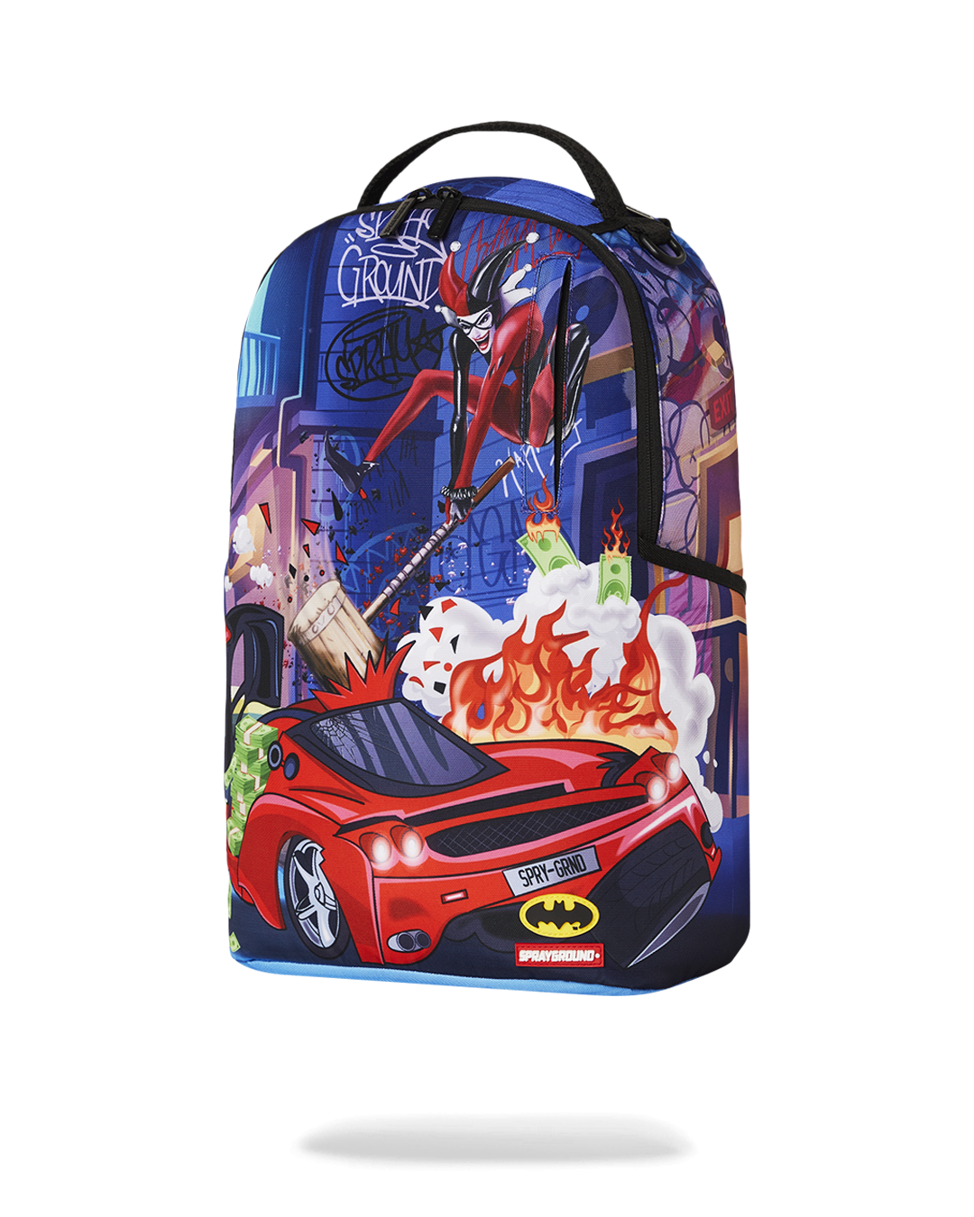 Harley Quinn Smash Smash Dlxsr Backpack - Image 8