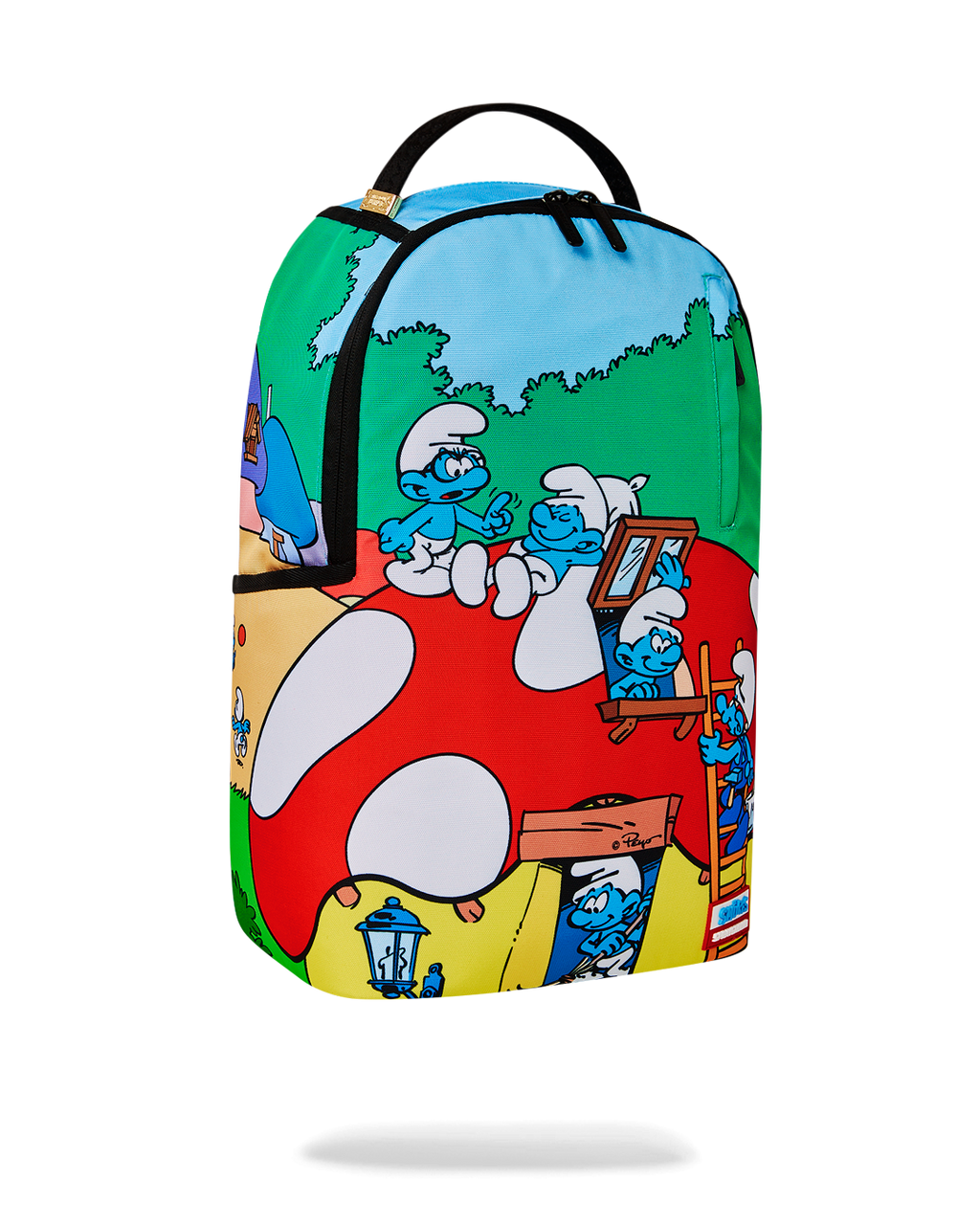 Smurfs Mushroom Village Backpack - Image 3