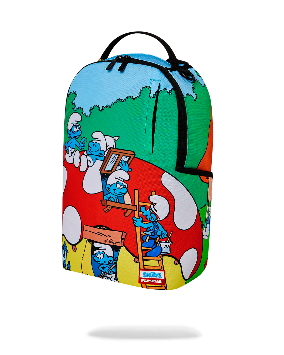 Smurfs Mushroom Village Backpack - Image 9