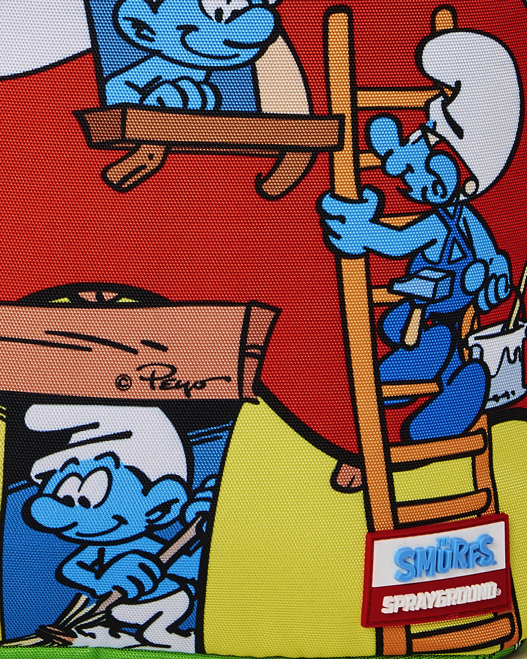 Smurfs Mushroom Village Backpack - Image 13