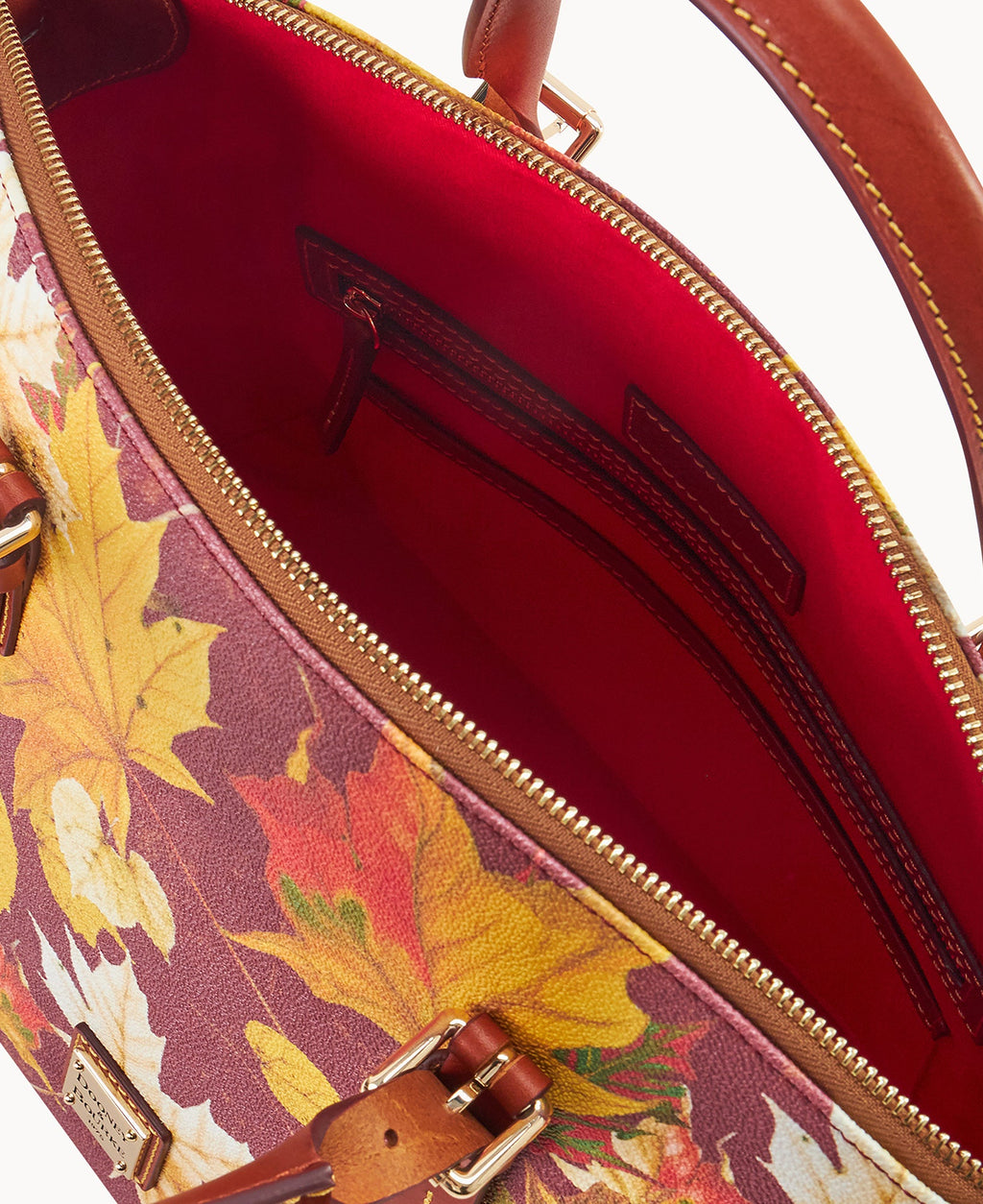 Maple Leaf Domed Satchel - Image 11